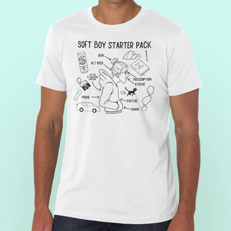 Soft Boy Starter Pack T-Shirt