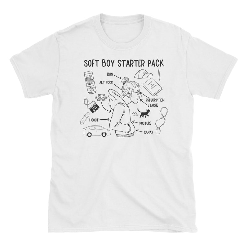 Soft Boy Starter Pack T-Shirt