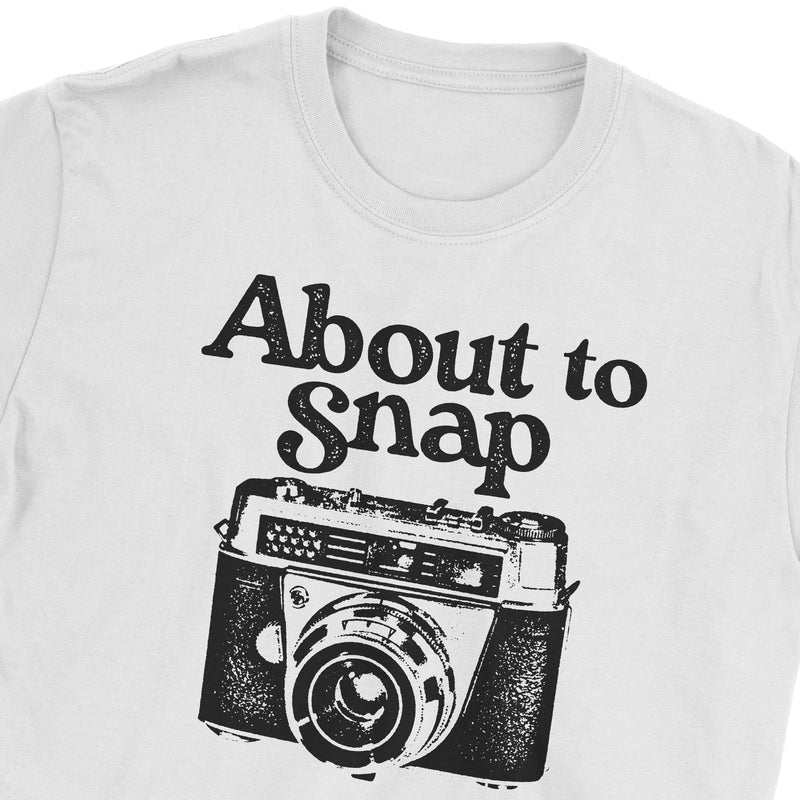 About To Snap Photography T-Shirt