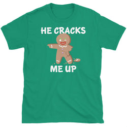 Gingerbread Matching Christmas Couples T-Shirts